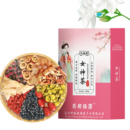 Hongyingtang rose Longan red date Lily mulberry tea 100g/ box 100 그램