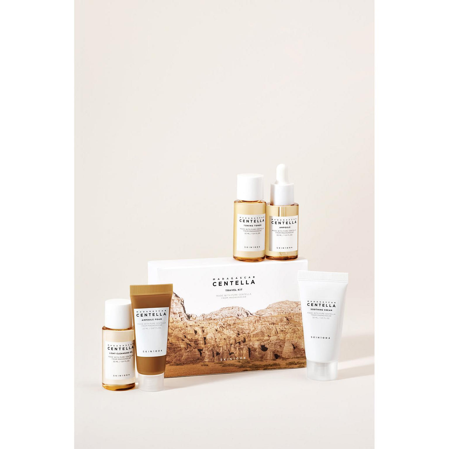 SKIN1004 Centella 5-Piece Skincare Travel Kit 1 each