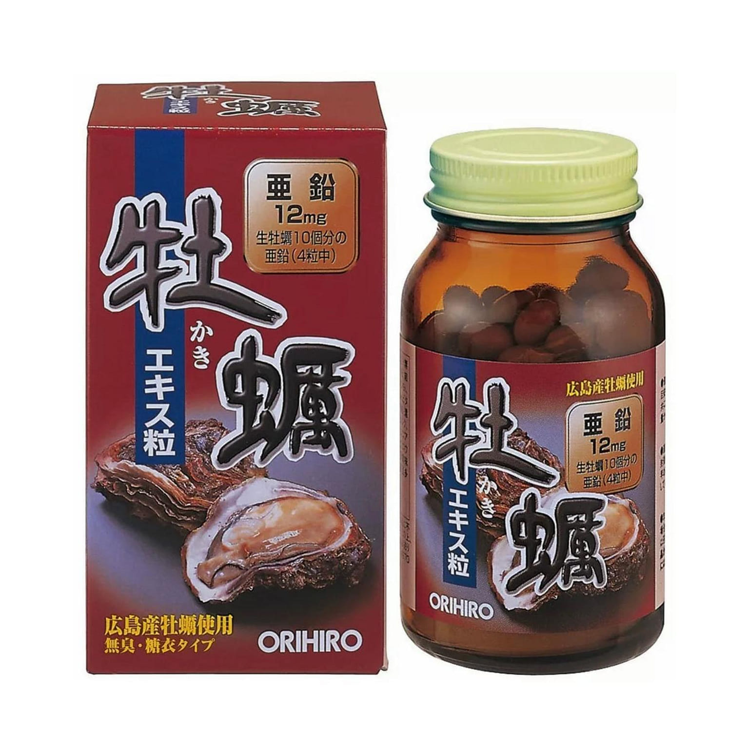 Orihiro Oyster Extract 120 tablets 7 온스