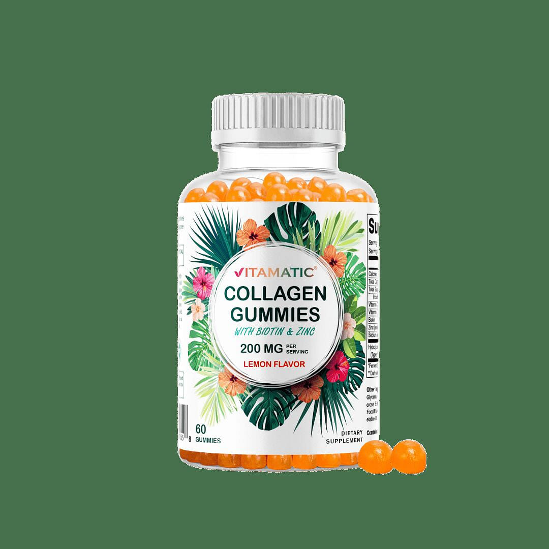 Hydrolyzed Collagen Gummies - 200mg - 60 Gummies 1 phần