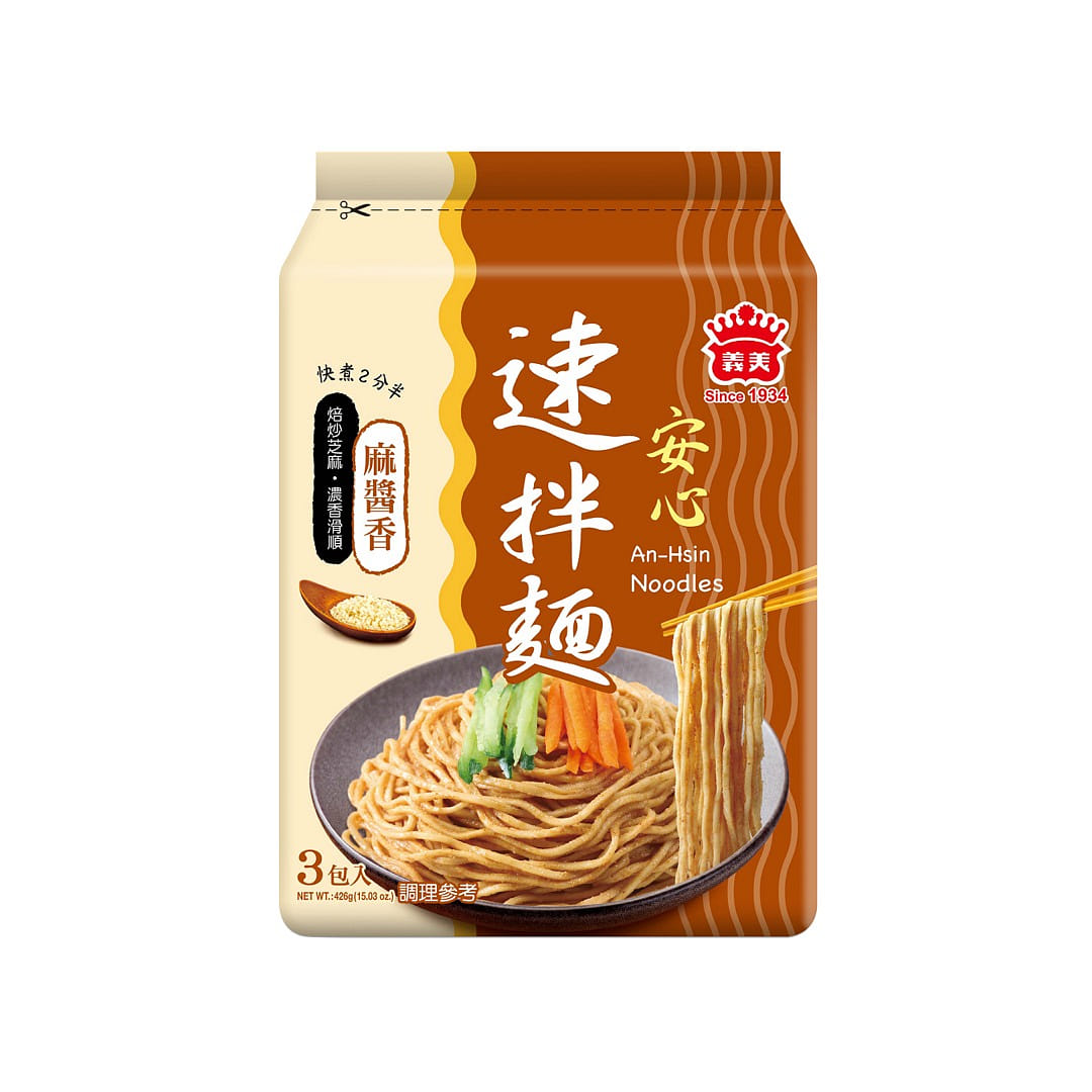 I-mei An-Hsin Noodles Sesame Paste 3pcs 426 그램