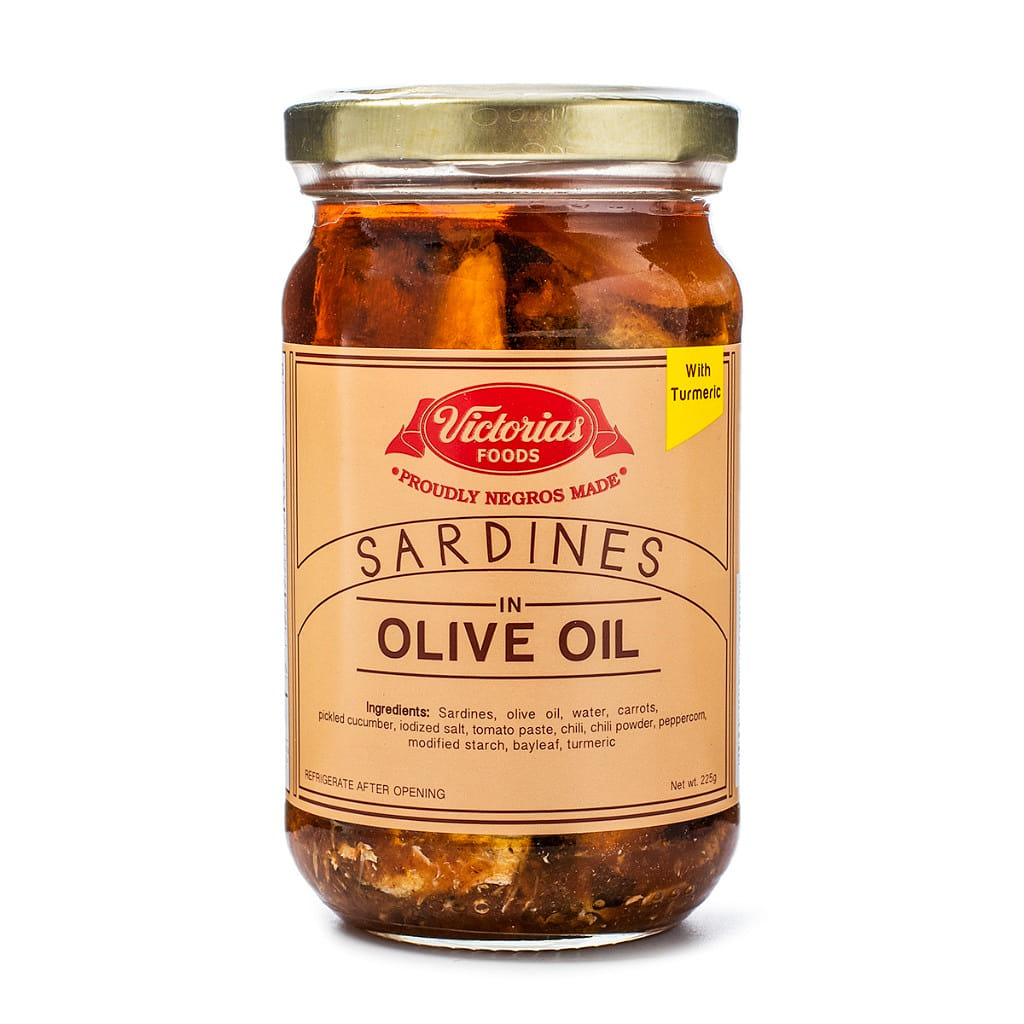 Sardinas Victorias en Aceite de Oliva con Cúrcuma 8 onza(s)