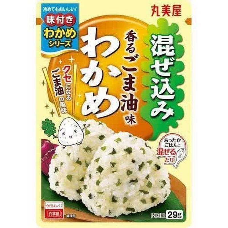 Marumiya Mixed Seaweed Sesame Oil Flavor 29g 1 개