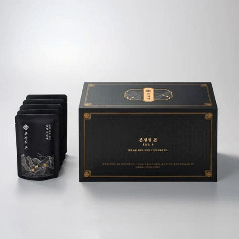 본정심 본 홍삼 녹용 품은 흑염소 진액 (80ml x 30개입) 80 밀리리터