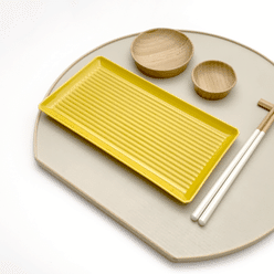 심플 칼라 그릇 세트 - Yellow / Tofu (White) 1 박스