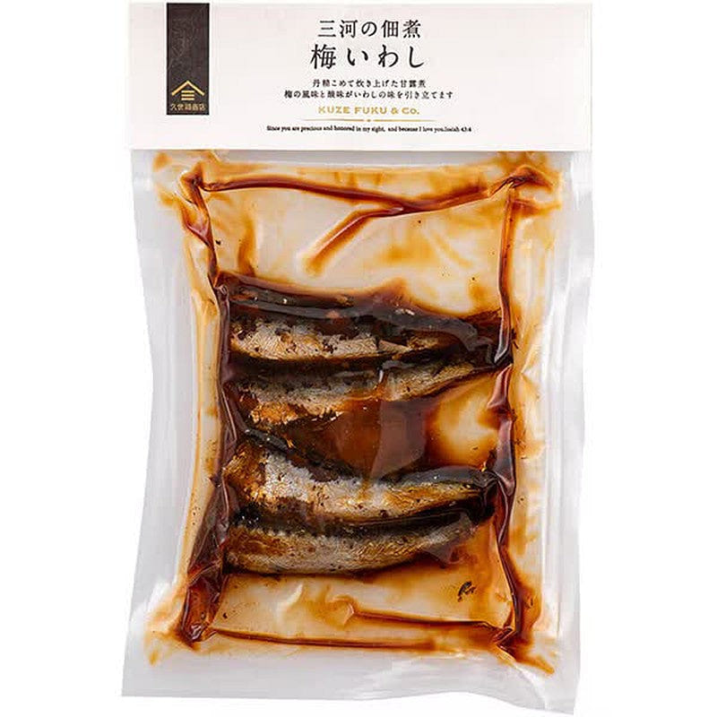 Kuze Fuku Mikawa Plum Sardines Tsukudani 90g 1 phần