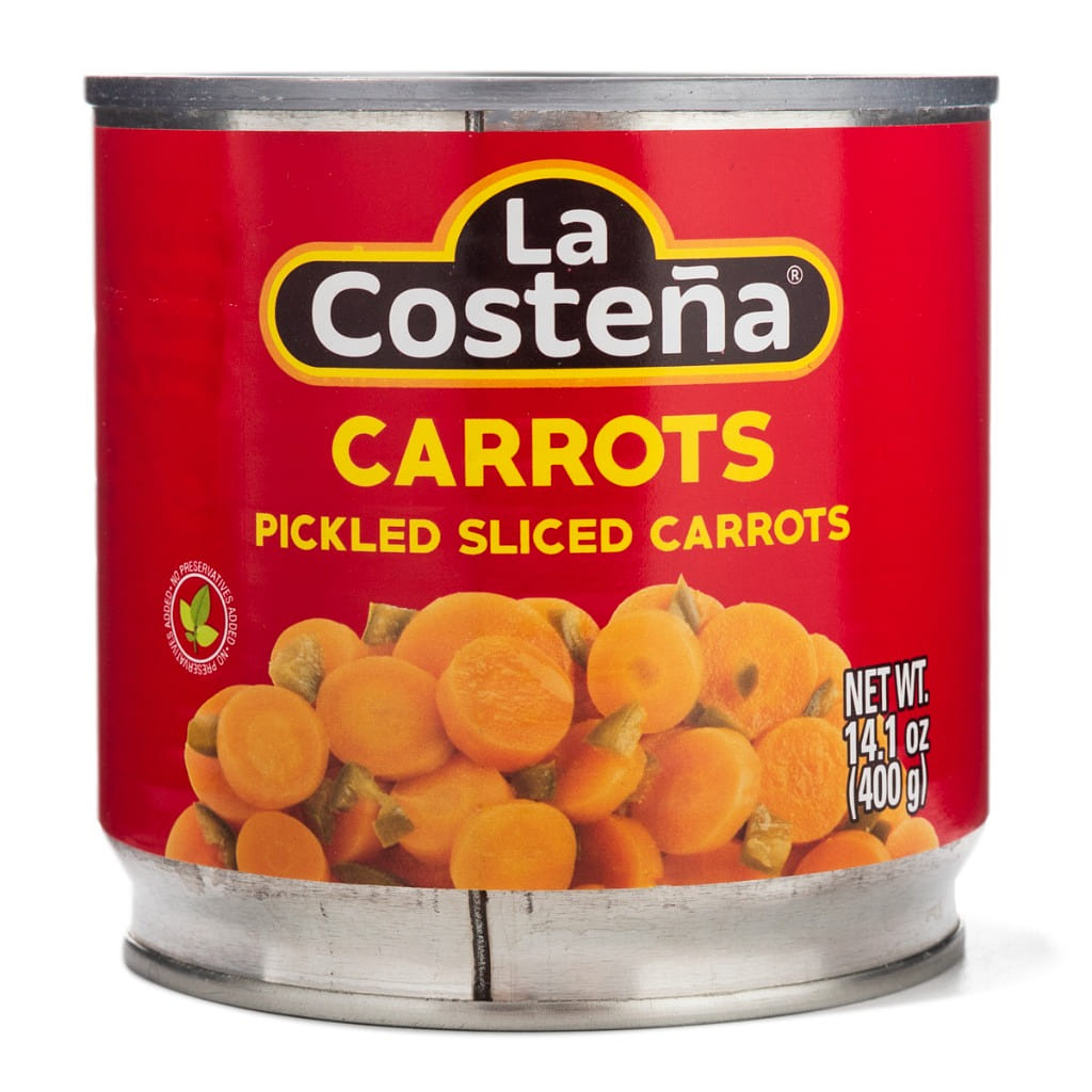 La Costeña 슬라이스 당근 피클 14.1 온스