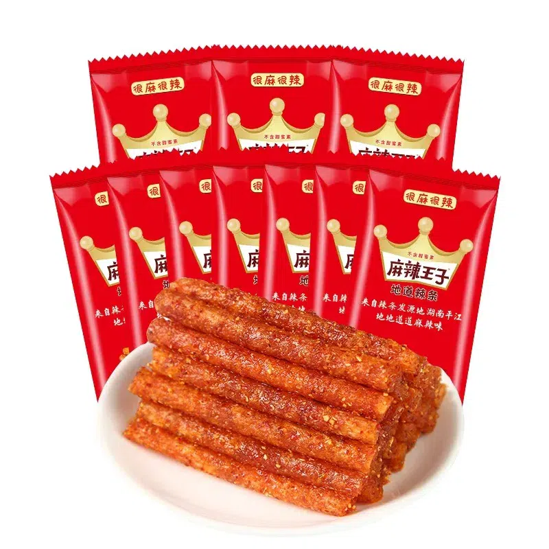 Spicy Prince Very Numbing and Spicy Snack, 18g 18 g*5 pack