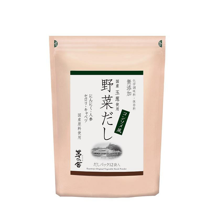 【Japan DirectMail】KAYANOYA Original Vegetable Broth Stock Powder 12packet 1 개