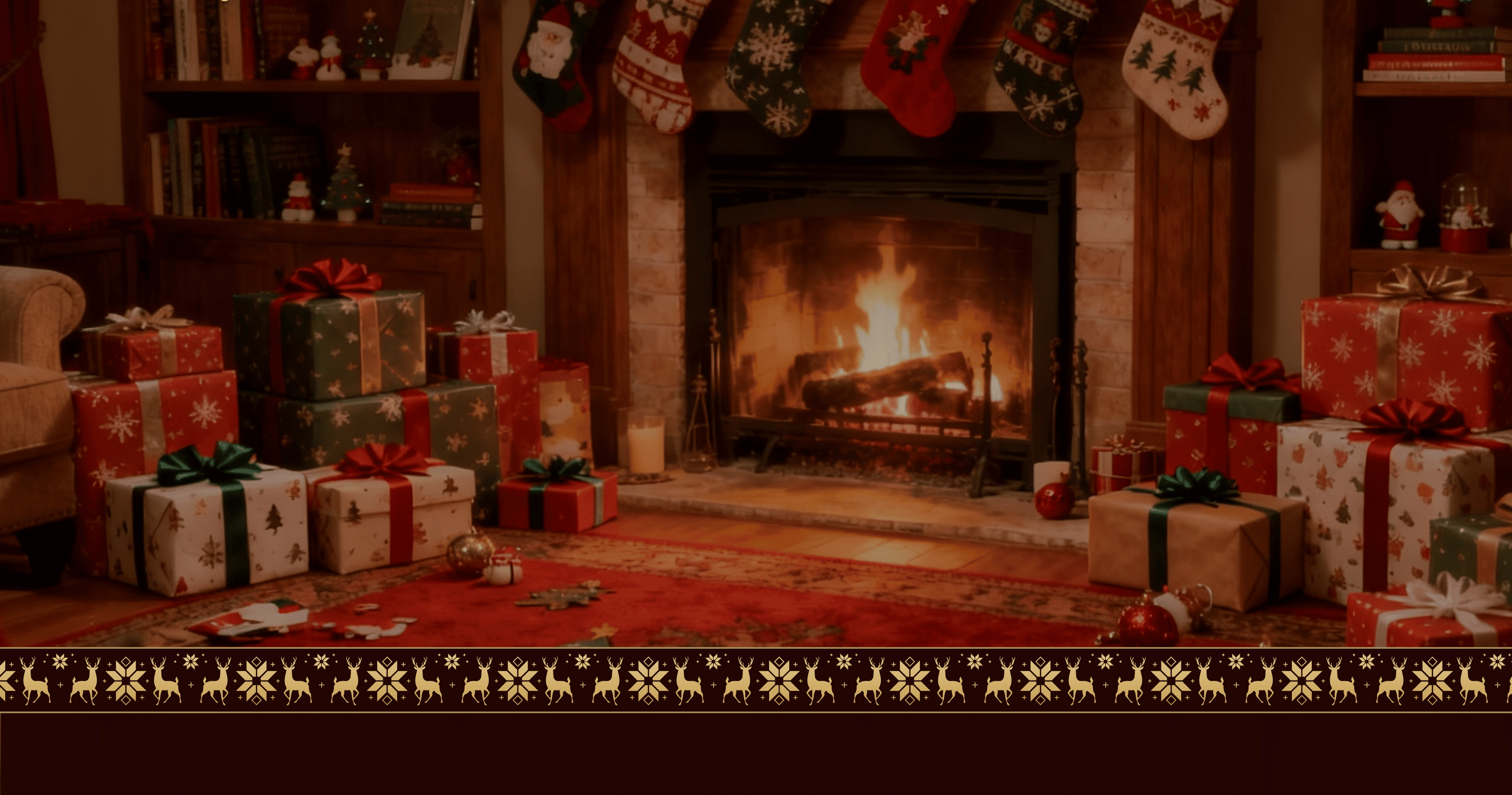 Weee! Christmas Raffle Background