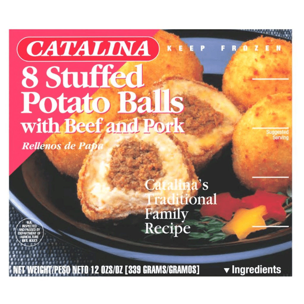 Catalina Stuffed Potato Balls with Beef and Pork 12 oz