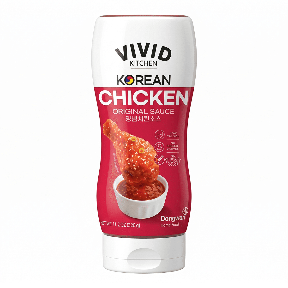 VIVID Kitchen Low-Calorie Korean Fried Chicken Sauce 11.2 oz