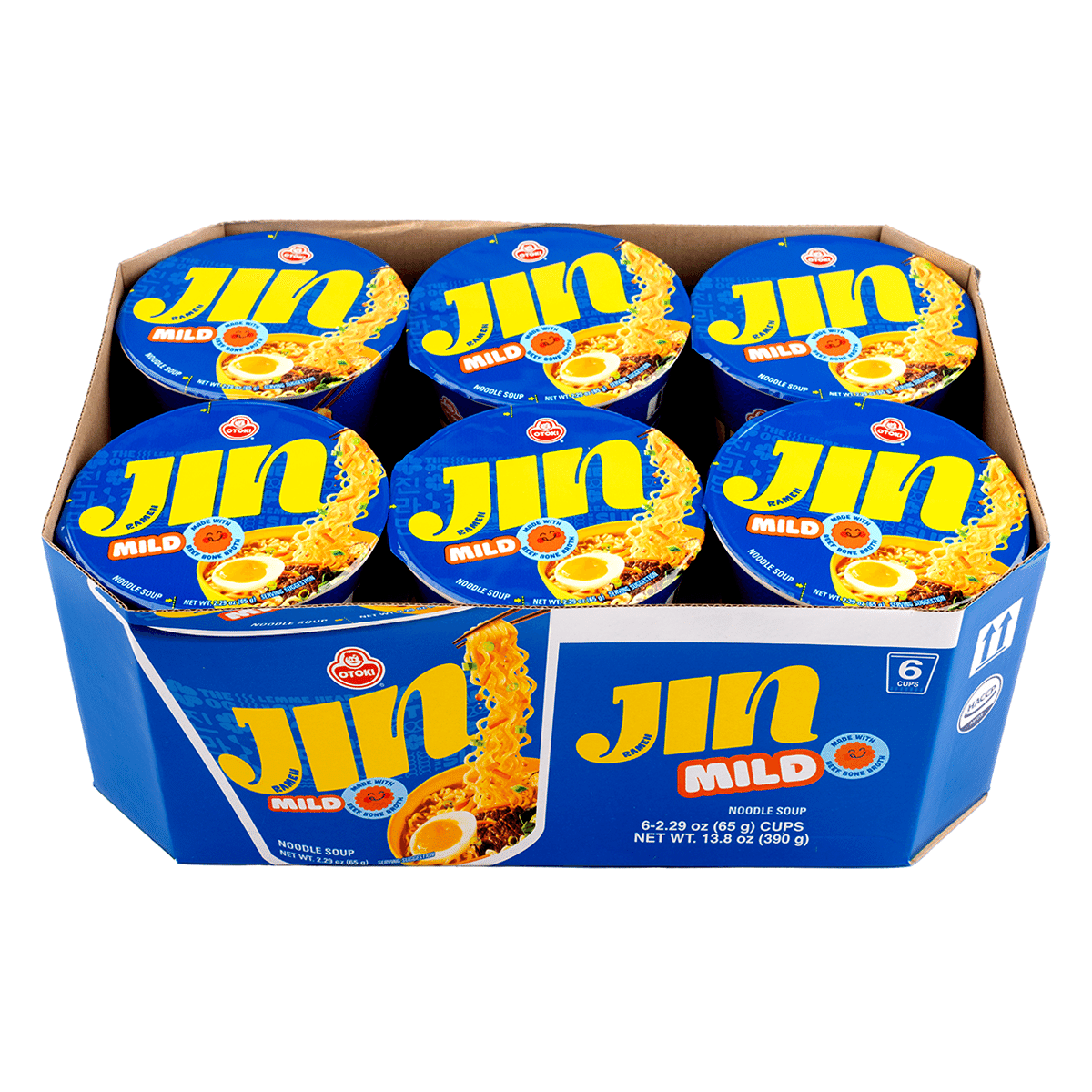 Mì Jin Không Cay Otoki 6 gói 390 g