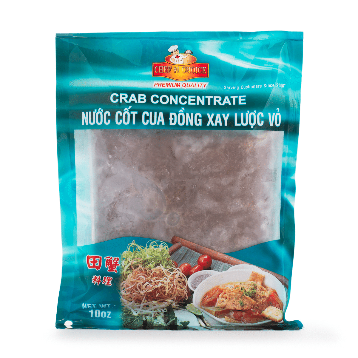Chef Choice Crab Concentrate, Frozen 10 oz