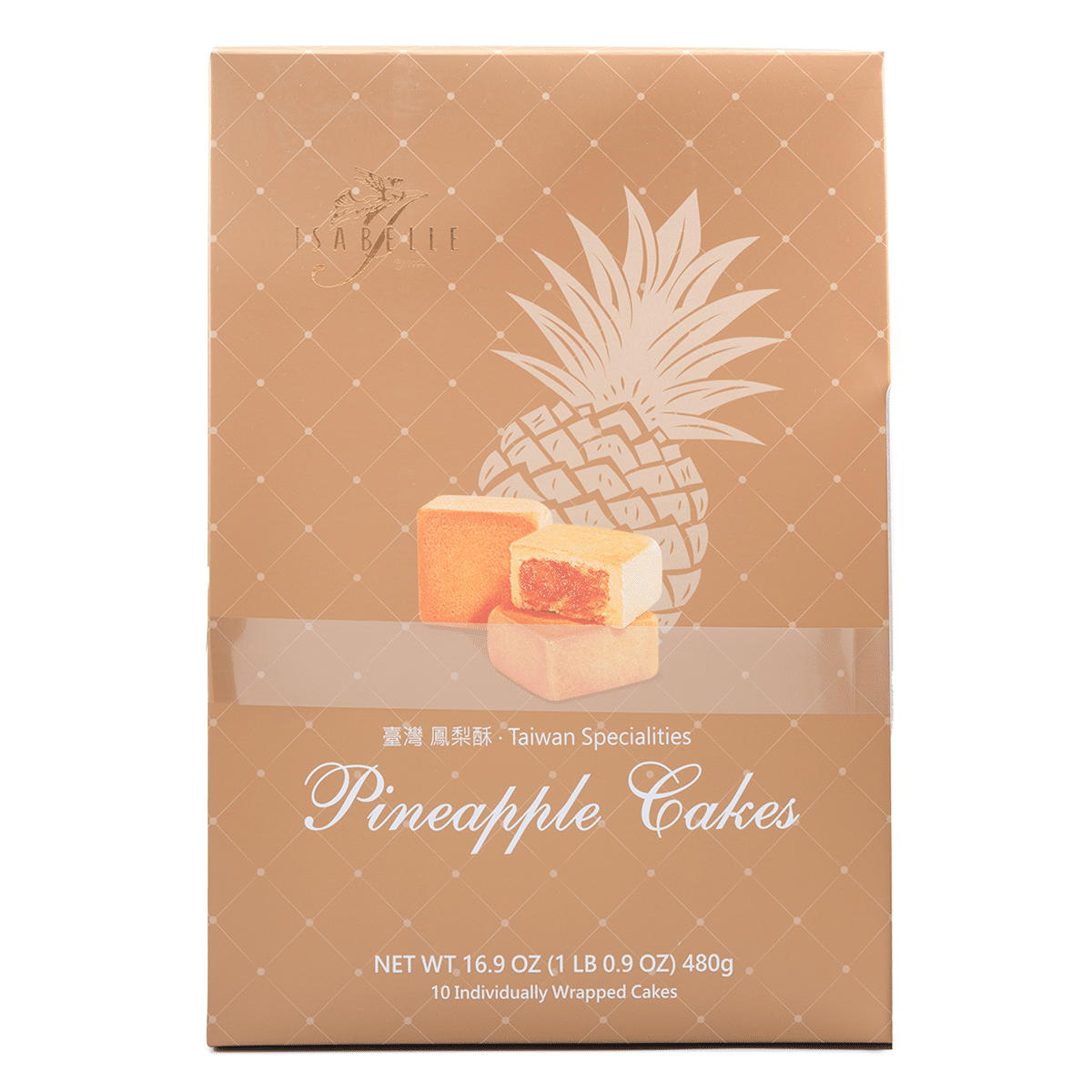 Isabelle Pastel de piña estilo Taiwán 480 gramo(s)