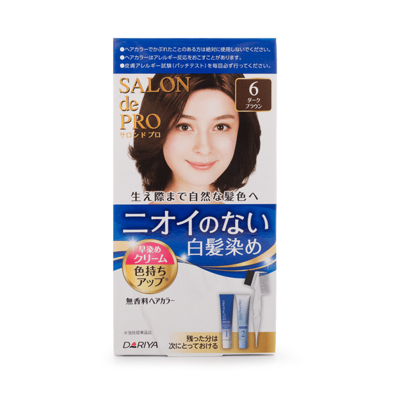 weee_care_Dariya SALON de PRO Hair Color, Dark Brown 1 box