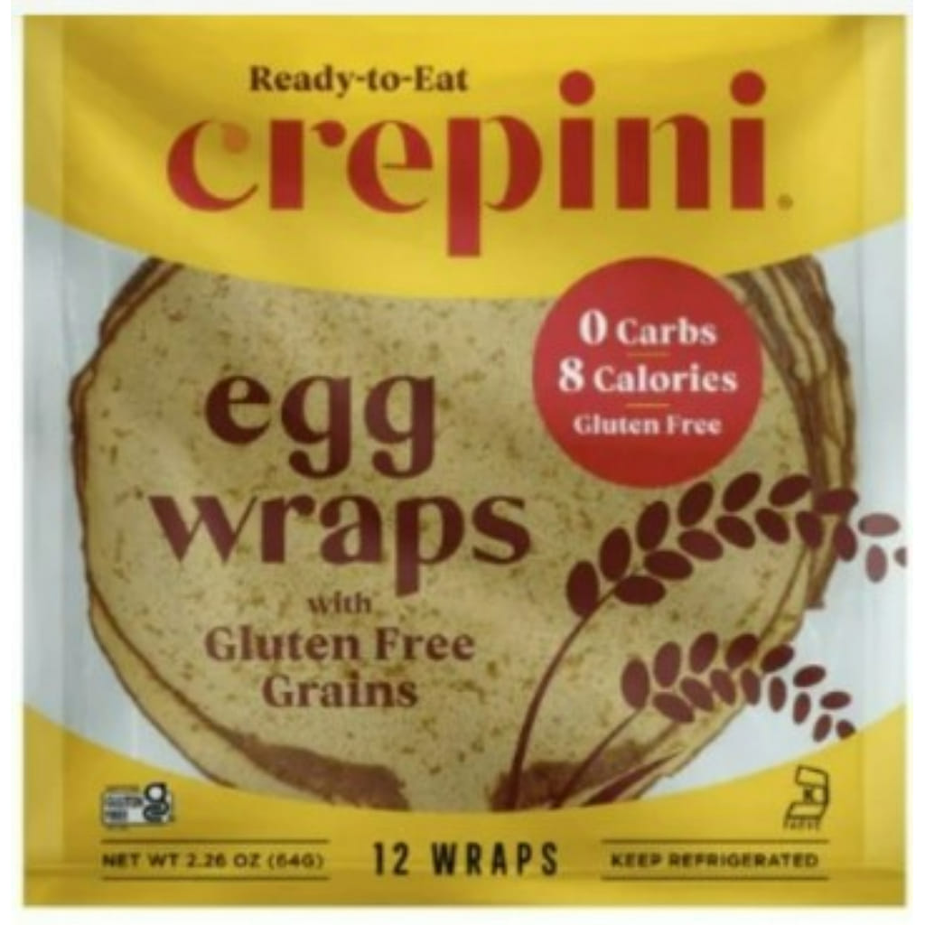 Crepini Egg Wraps With Gluten-Free Grains 2.26 oz