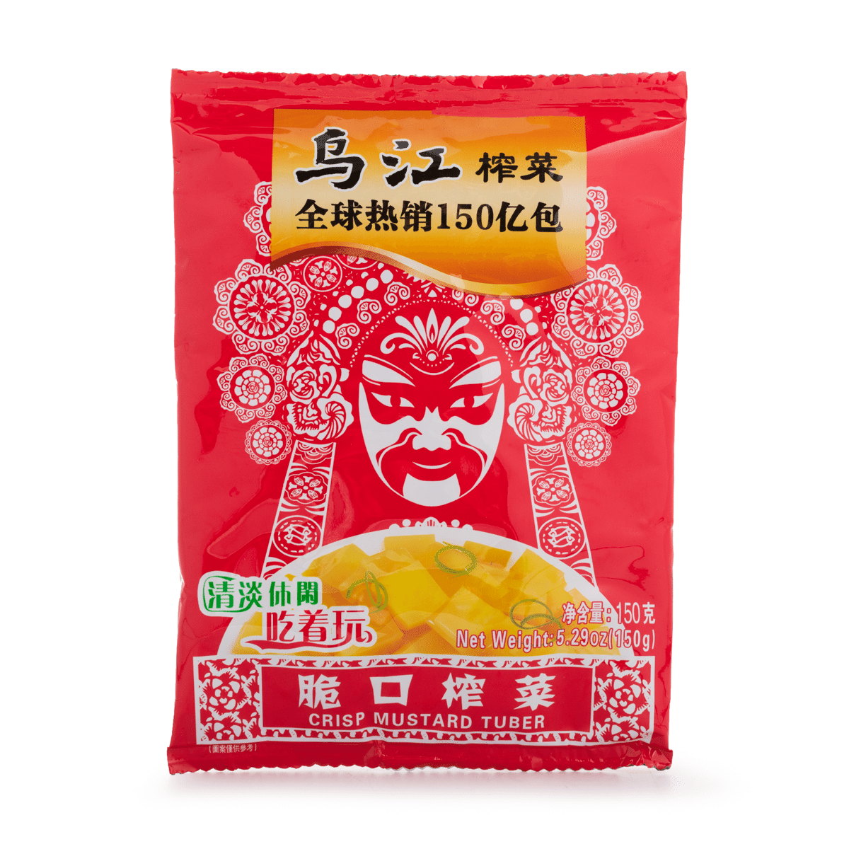 WuJiang 프리저브드 머스타드 짜사이 피클 150 그램*48 팩