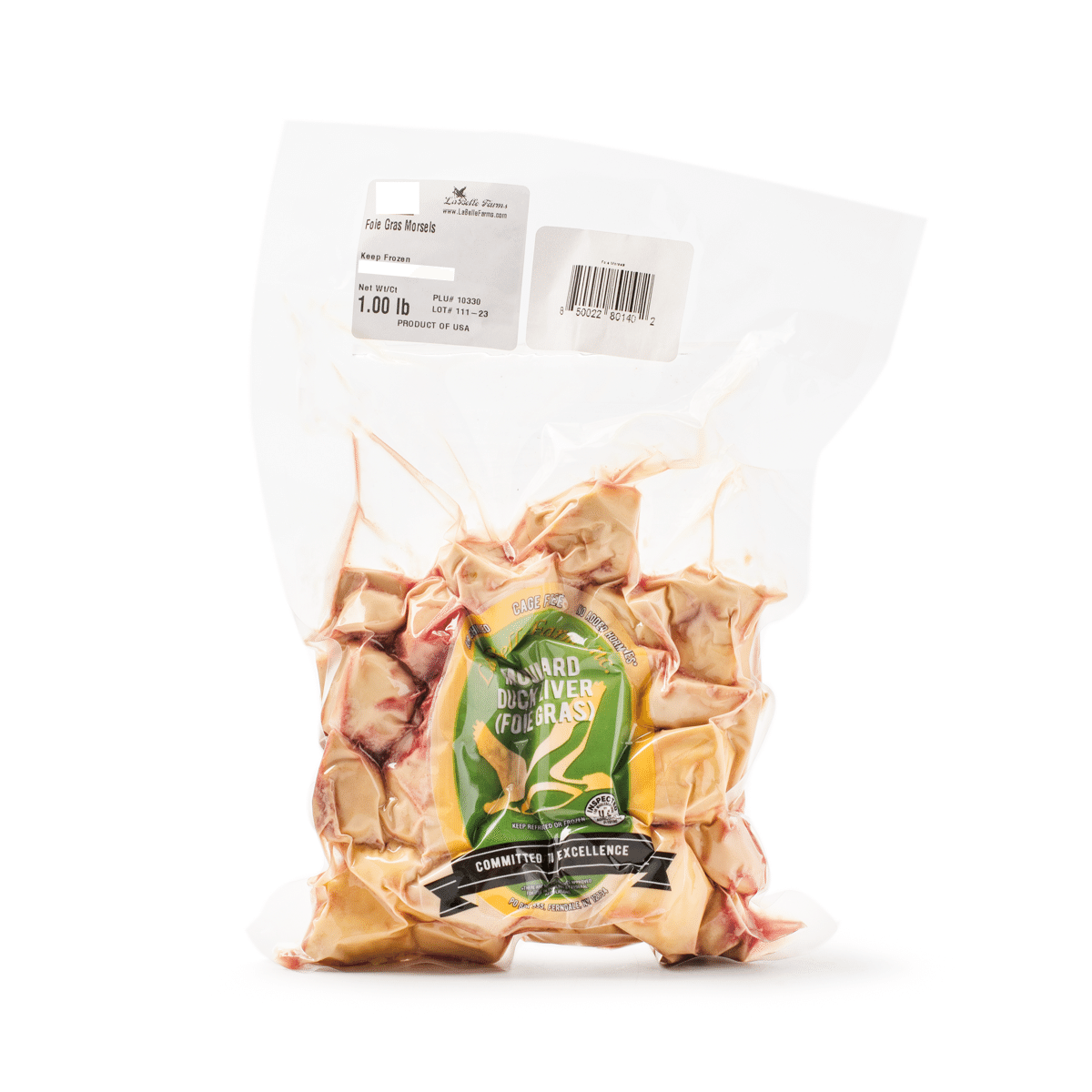 Bella Bella Frozen Foie Gras 0.9-1.1 lb