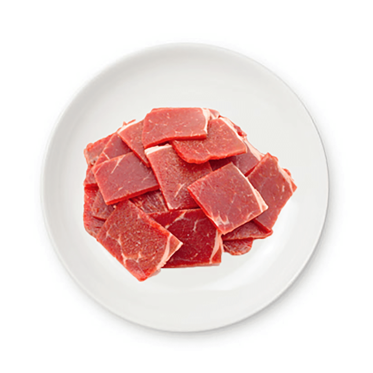 Beef Inside Round Strips for Stir Fry, 4mm, Frozen 1 lb