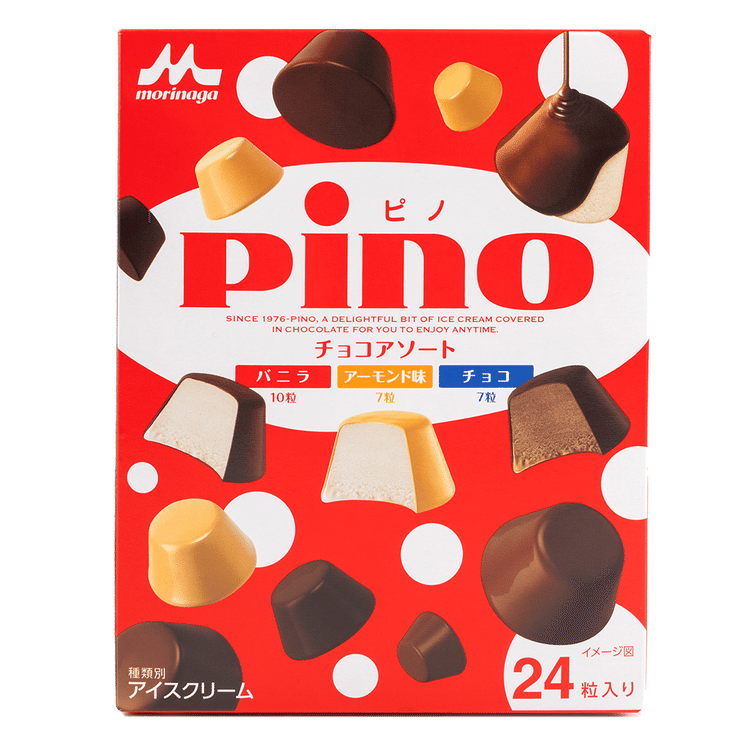 森永乳業 ピノ アイスクリーム チョコアソート 24粒入り 240 ml
