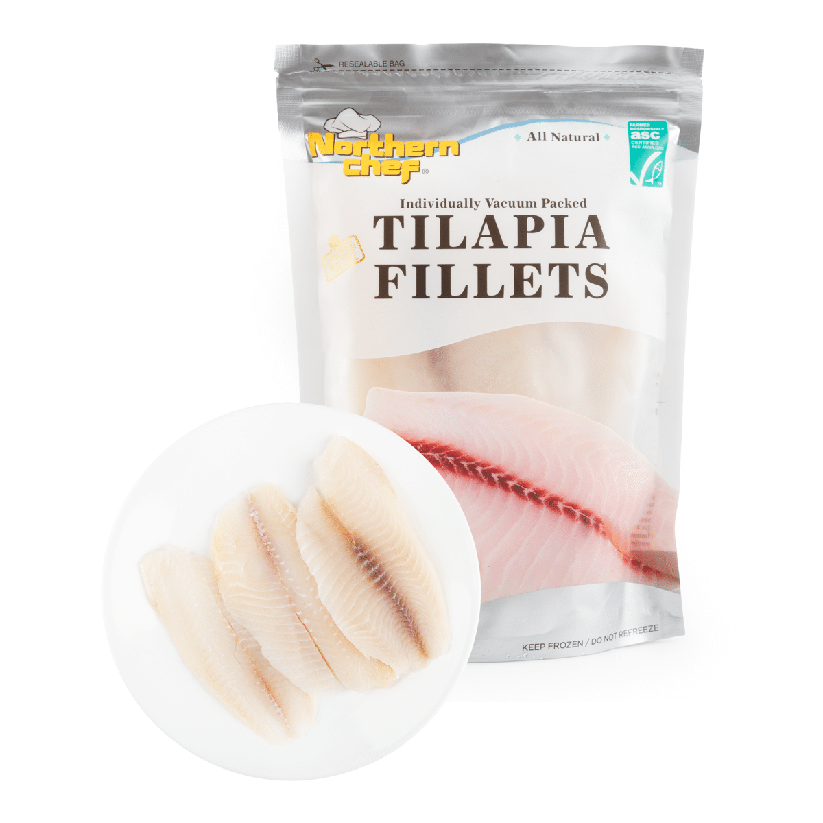 All Natural Tilapia Fillets 10 oz