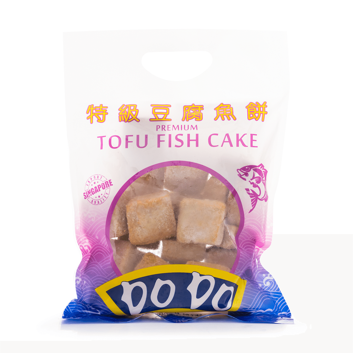 DODO Premium Tofu Fish Cake, Frozen 1 lb