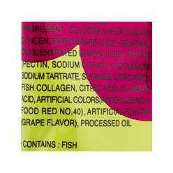 Orion O'Jelly Gummy Candy, Grape Flavor 66 g