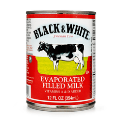 Black & White Evaporated Filled Milk 354 ml