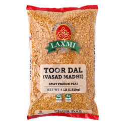 Laxmi Toor Dal, Split Pigeon Peas 4 lb