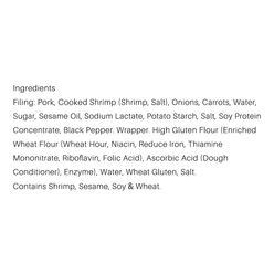 Magnolia Pork Siomai With Shrimp 10 oz