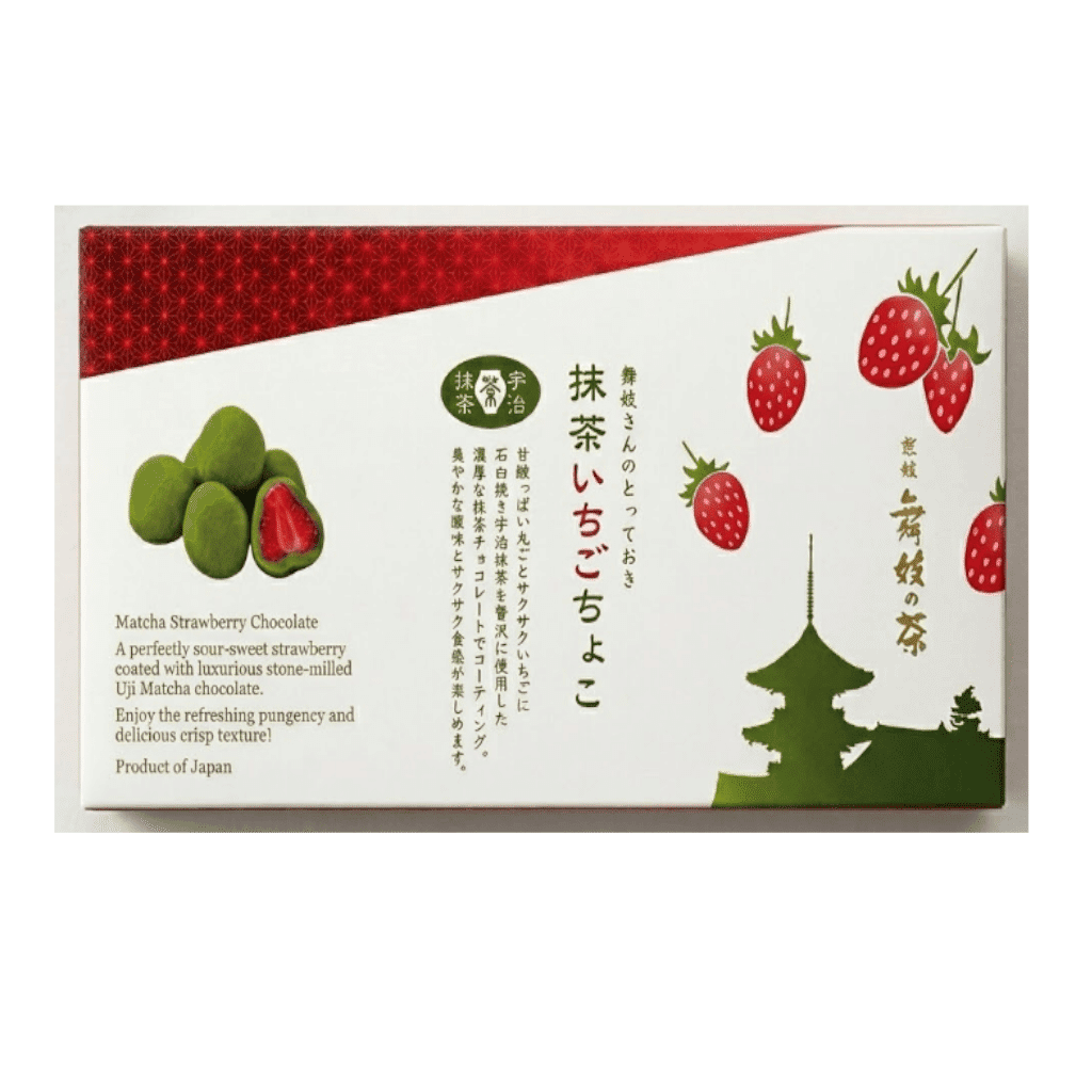 舞妓の茶 抹茶いちごちょこ 4.22 オンス