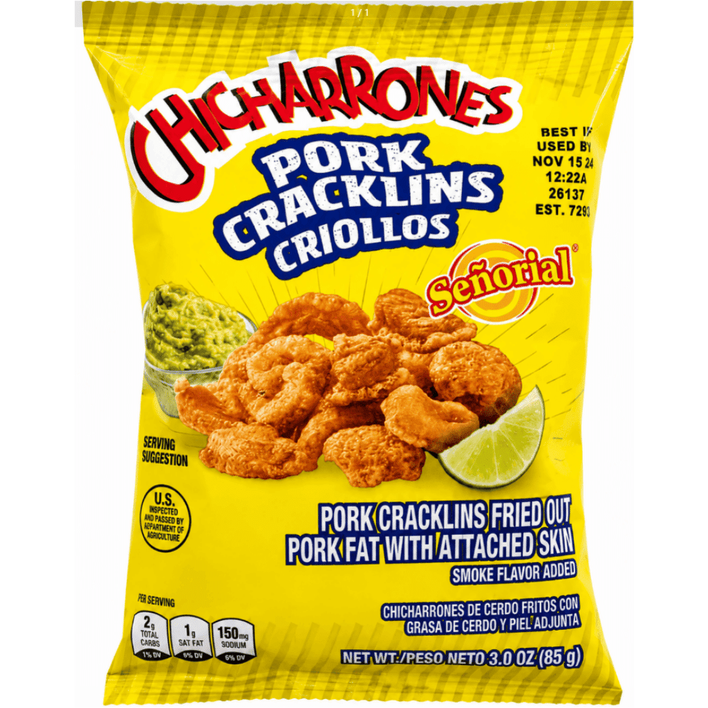 Senorial Chicharrones de Cerdo Fritos 3 onza(s)