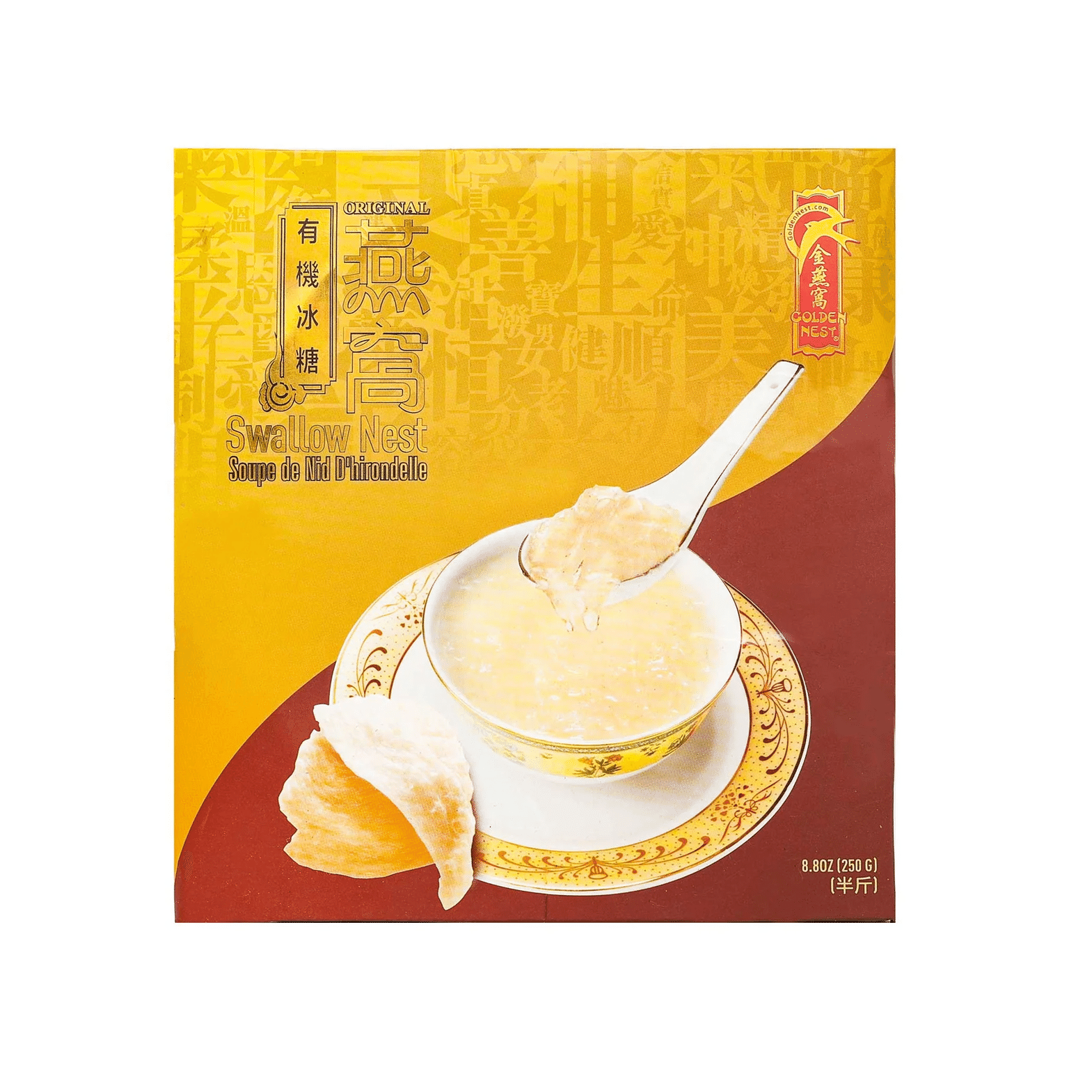 Hộp Tổ Yến Khô Golden Nest 2 cái 250 g