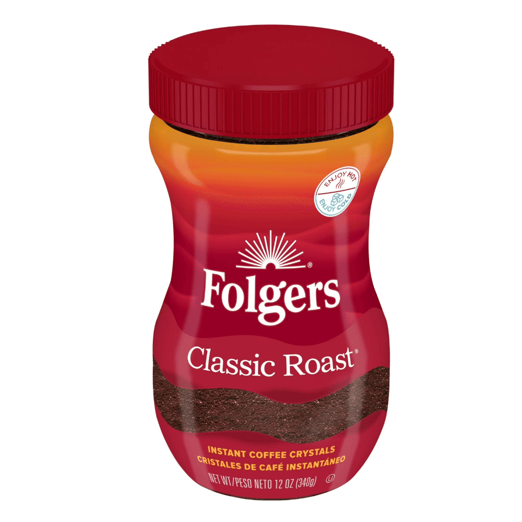 Folgers Classic Roast Café Instantáneo en Cristales 12 onza(s)