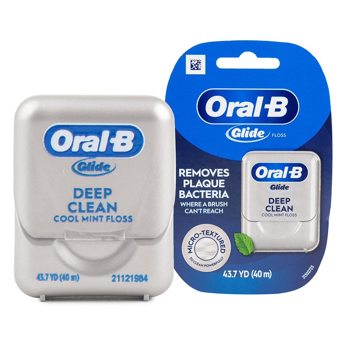Oral-B Glide 프로헬스 딥클린 치실 쿨민트 1 개입