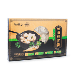 Seafood master Yellow Croaker & Coriander Wonton Frozen 210 그램