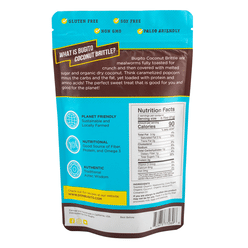 Don Bugito Coconut Brittle Bugitos with Puffed Amaranth Seeds 1.5 oz