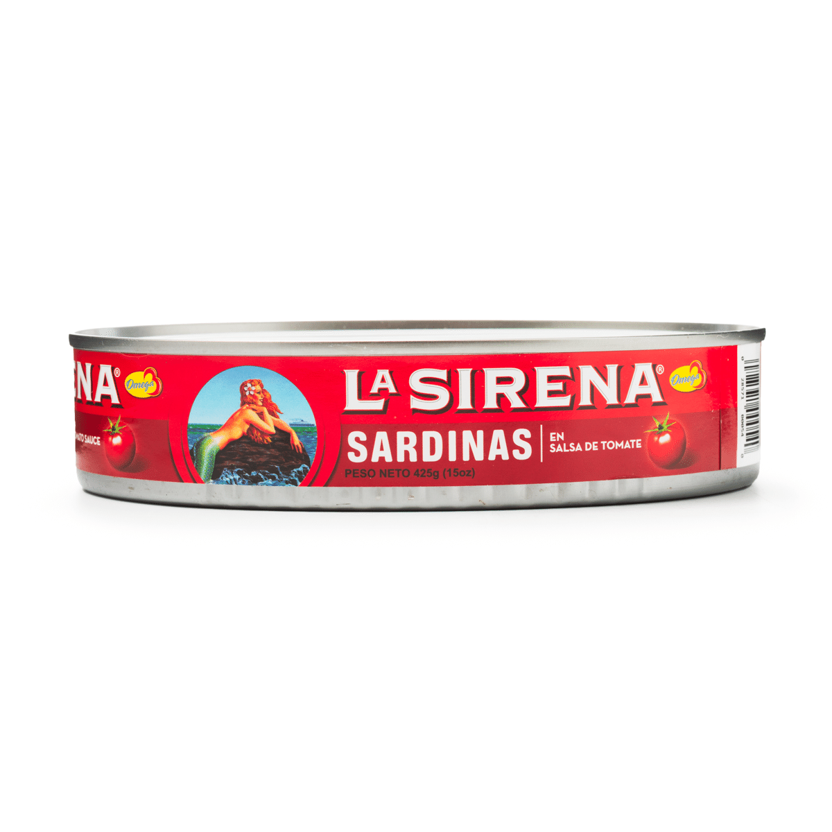 La Sirena ซาร์ดีนในซอสมะเขือเทศ กระป๋องรูปวงรี 15 ออนซ์