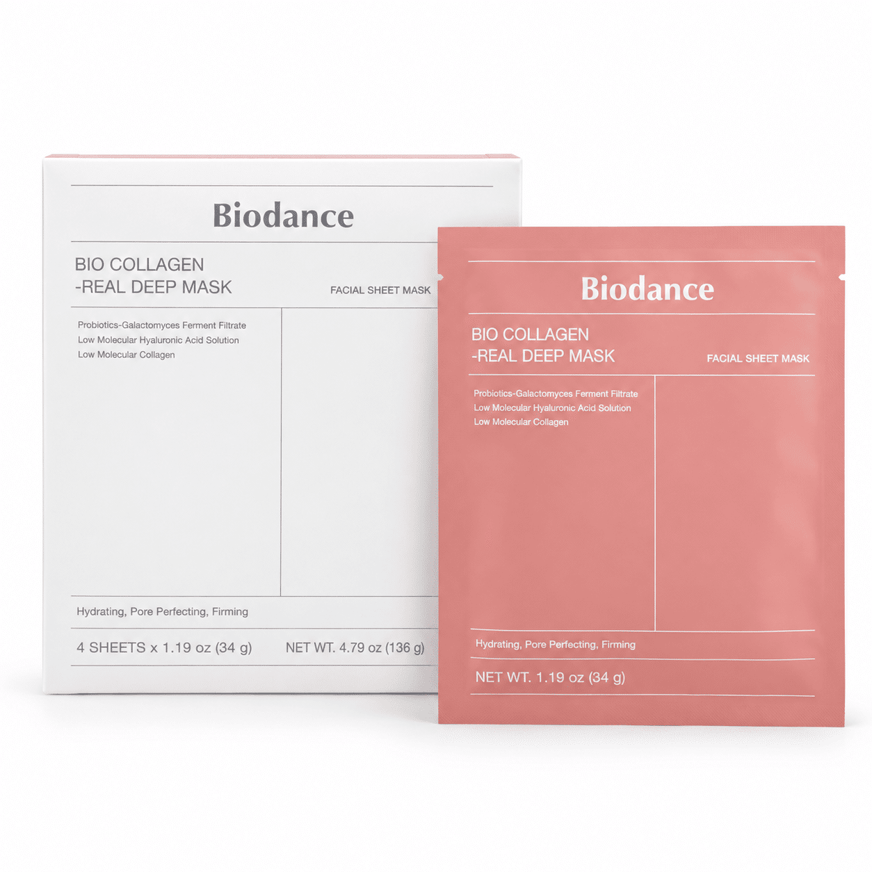 Biodance Bio-Collagen Real Deep 하이드로겔 시트 마스크 1 개