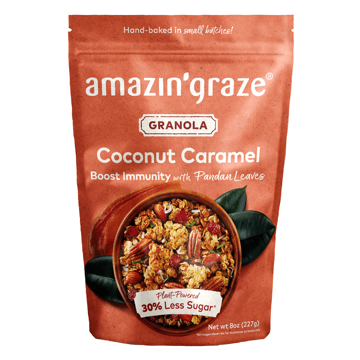Granola de Caramelo y Pandan Amazin' Graze 8 onza(s)