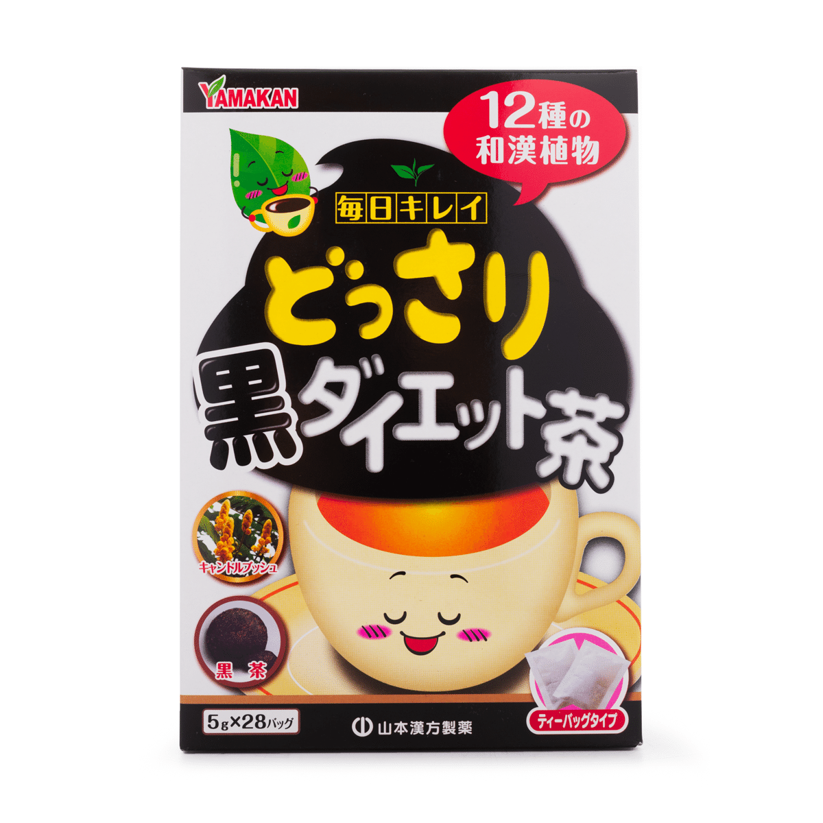 YAMAMOTO Black Dieter's Tea 28pcs 1 box
