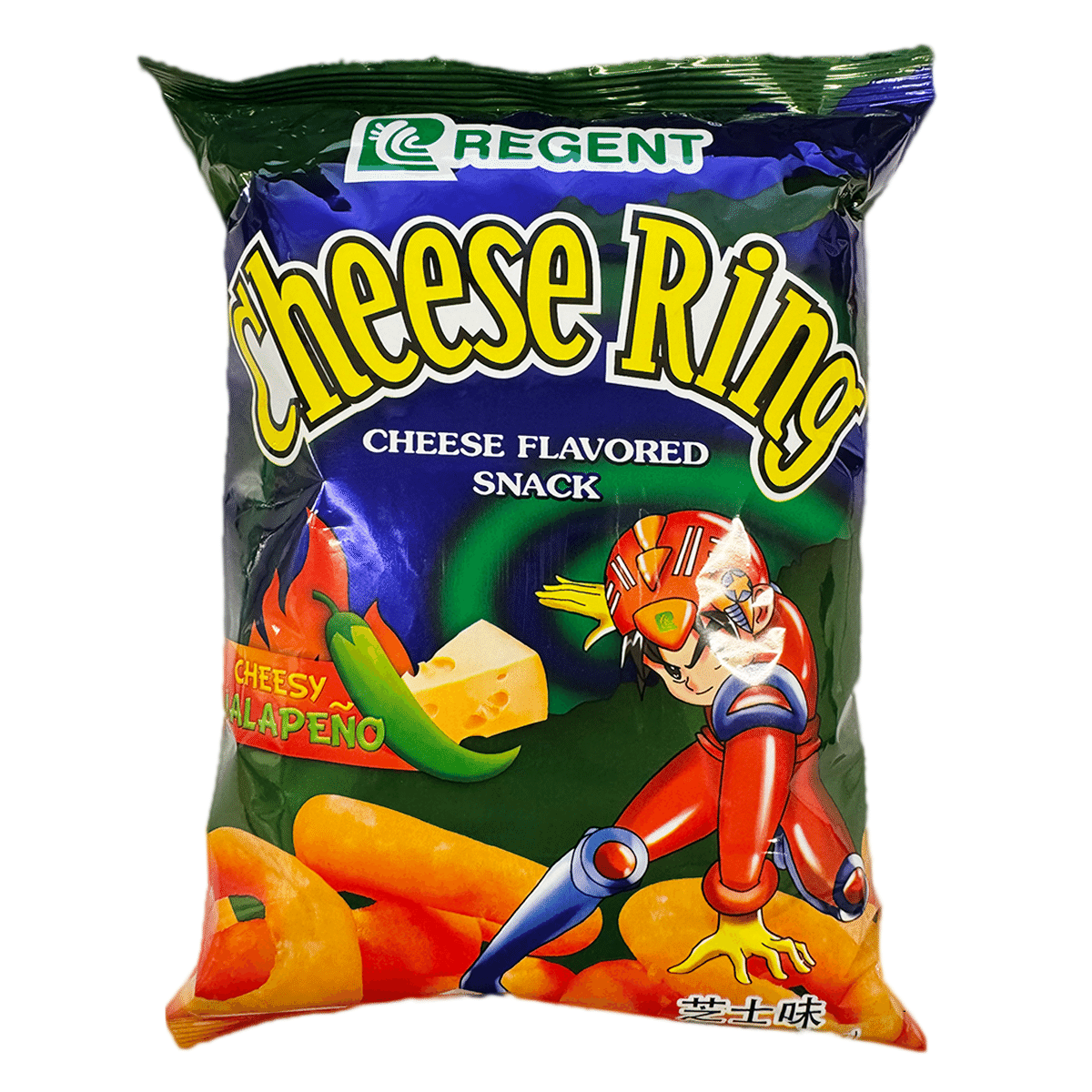 Regent Cheese Ring Snack Cheesy Jalapeno 60 그램*50 팩