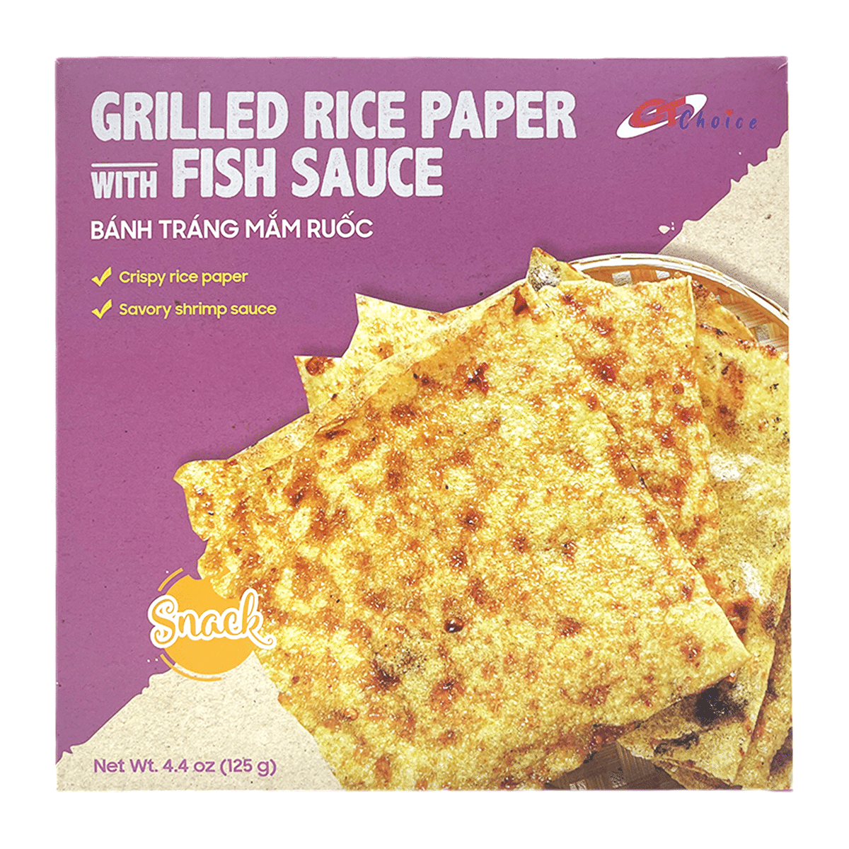CT Choice Grilled Rice Paper with Fish Sauce, Frozen 4.4 oz