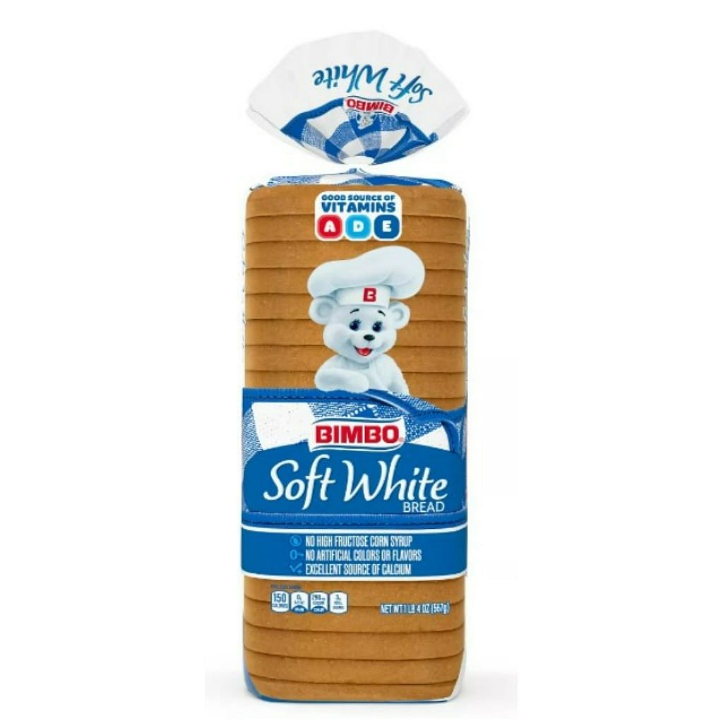 Bimbo Soft White Bread 20 oz