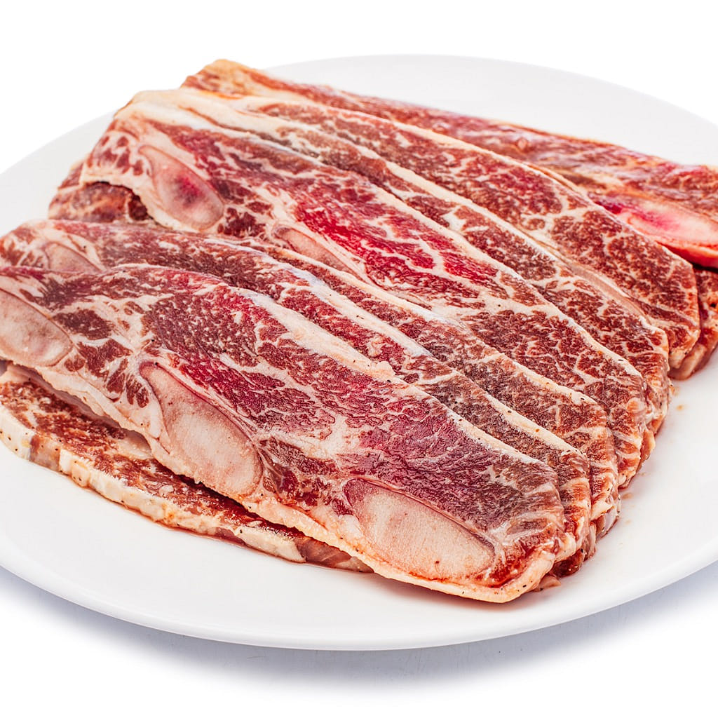 Korean Marinated Beef Short Ribs, Frozen 3 lb