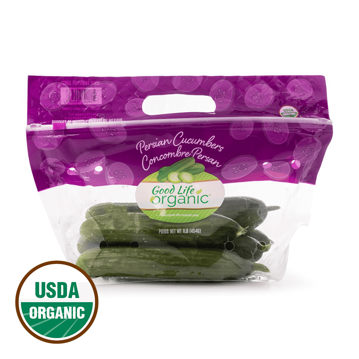 Pepino Persa Orgánico 1 libra(s)
