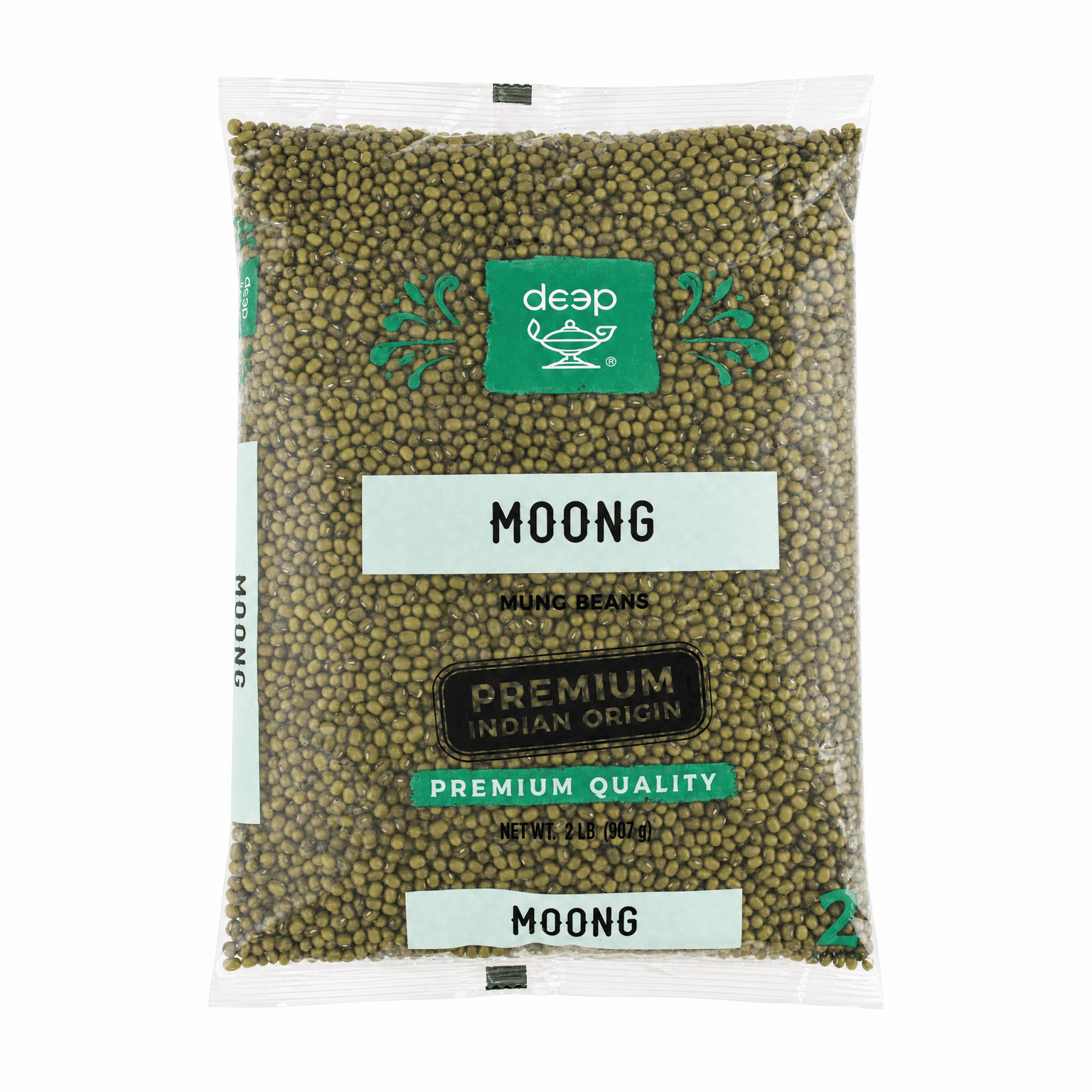 Deep Moong Whole (Mung Beans) 2 파운드