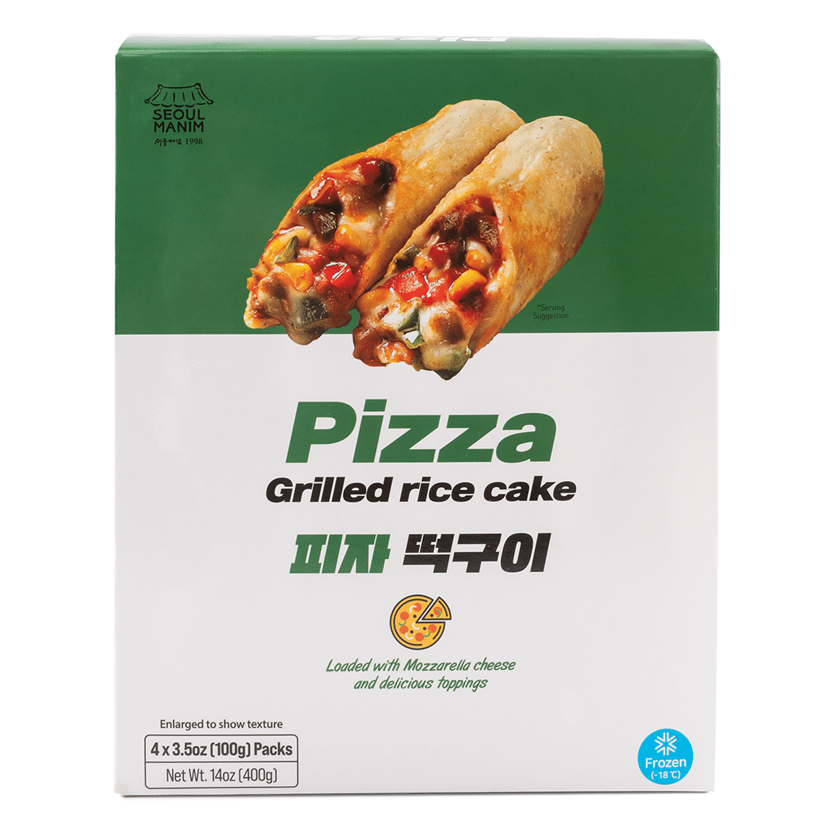 서울마님 피자 떡구이 100 그램*4 개
