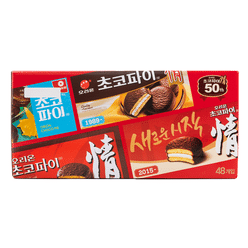 Orion Choco Pie 50th Anniversary Box 1.37 oz*48 pack